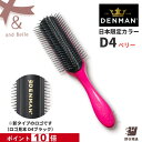 【ポイント10倍】 \ 即日出荷 / 日本限定カラー * デンマンブラシ D4 ベリー * トリコインダストリーズ オリジナルスタイラー ヘアブラシ デンマン