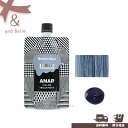 【お買い物マラソン】\ 送料無料 即日出荷 / アナップ * ANAP カラートリートメント 150g メタリックシルバー *