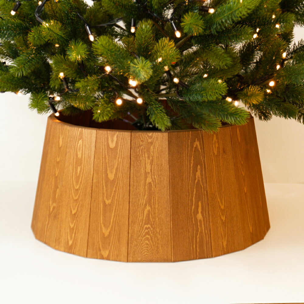 WOLA・L-WIDEサイズ（ブラウン）クリスマスツリー用足元カバー