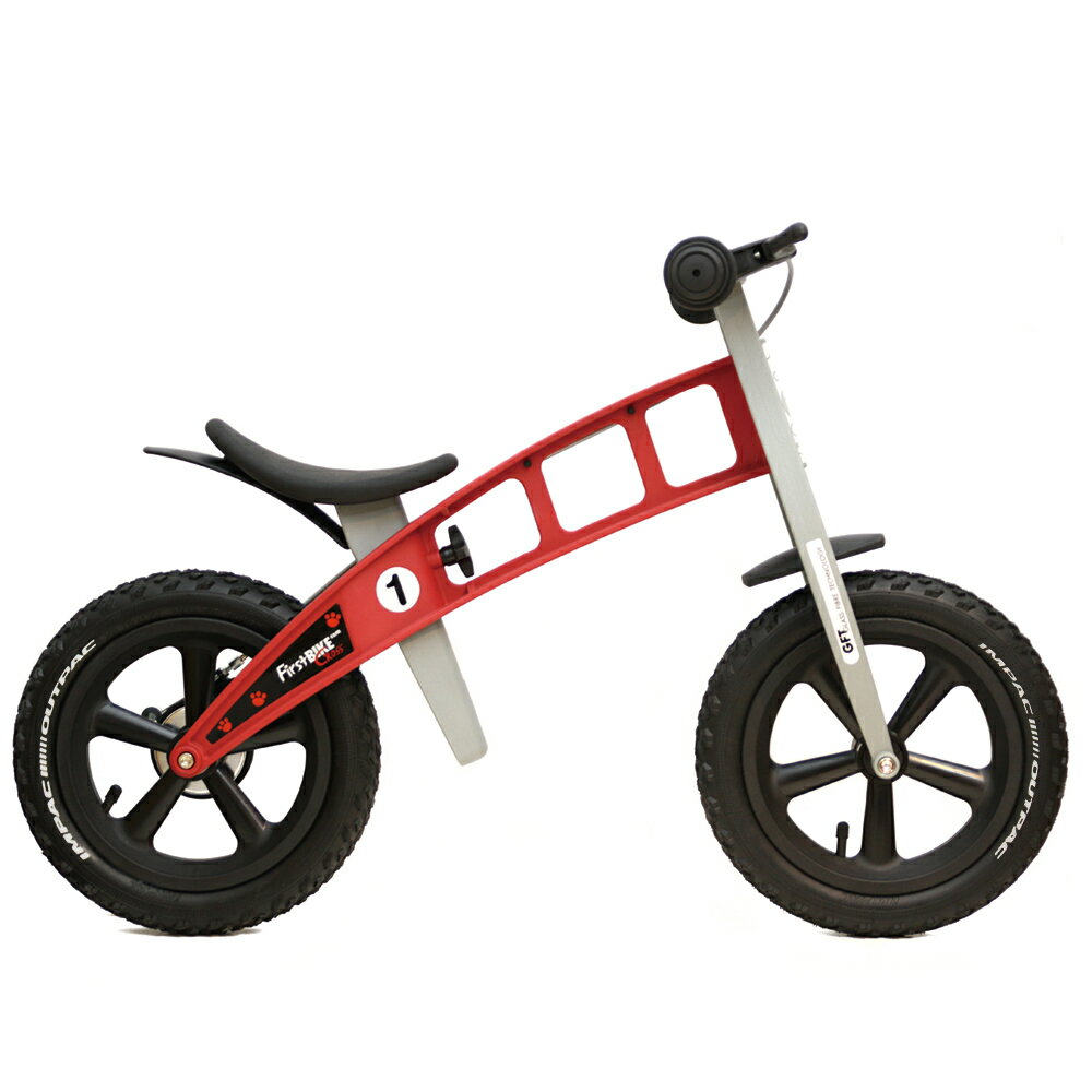 FirstBIKE/ファーストバイク CROSS「RED」[ブレーキ付きバランスバイク]