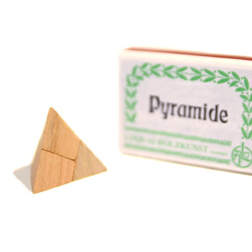 マッチ箱入り積み木「ピラミッド」