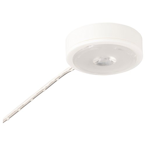 IKEA(イケア) LEDBERG LEDスポットライト, ホワイト / 1 ピース (903026 ...