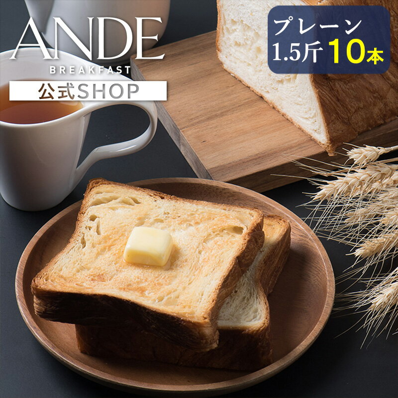 デニッシュ食パン プレーン 1.5斤サイズ ×10本セット （景品 長期保存 京都 美味しい 詰め合わせ お取..