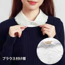 最大15%OFFクーポン 【送料無料】つけ襟 付け襟 ブラウス付け襟 レディース 付け衿 刺繍つけ襟 ボタンつけ襟 重ね着 フェイクカラー シャツ襟 レイヤード