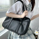 【本日P5倍&100円OFFクーポン】レディース メンズ 学生 学生バッグ バッグ 鞄 ボストンバッグ スクール カバン 通学 JK 制服 コスプレ おしゃれ シンプル カジュアル(4)
