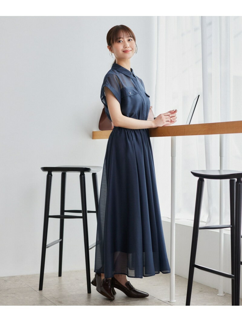 【SALE／20%OFF】シャツセットアップ Andemiu アンデミュウ スカート その他のスカート ブラウン ブラック グレー レッド ネイビー【RBA_E】【送料無料】[Rakuten Fashion]のサムネイル