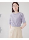 【SALE/50%OFF】ロゴエンボスニット Andemiu アンデミュウ トップス ニット ホワイト パープル イエロー ブラック【RBA_E】【送料無料】[...
