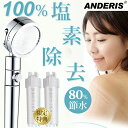 ★100%浄水カートリッジ2本付き★限定価格7,900円→2,780円★ シャワーヘッド 塩素除去 節水 浄水シャワーヘッド 水圧 強い 浄水シャワー 低水圧 ...