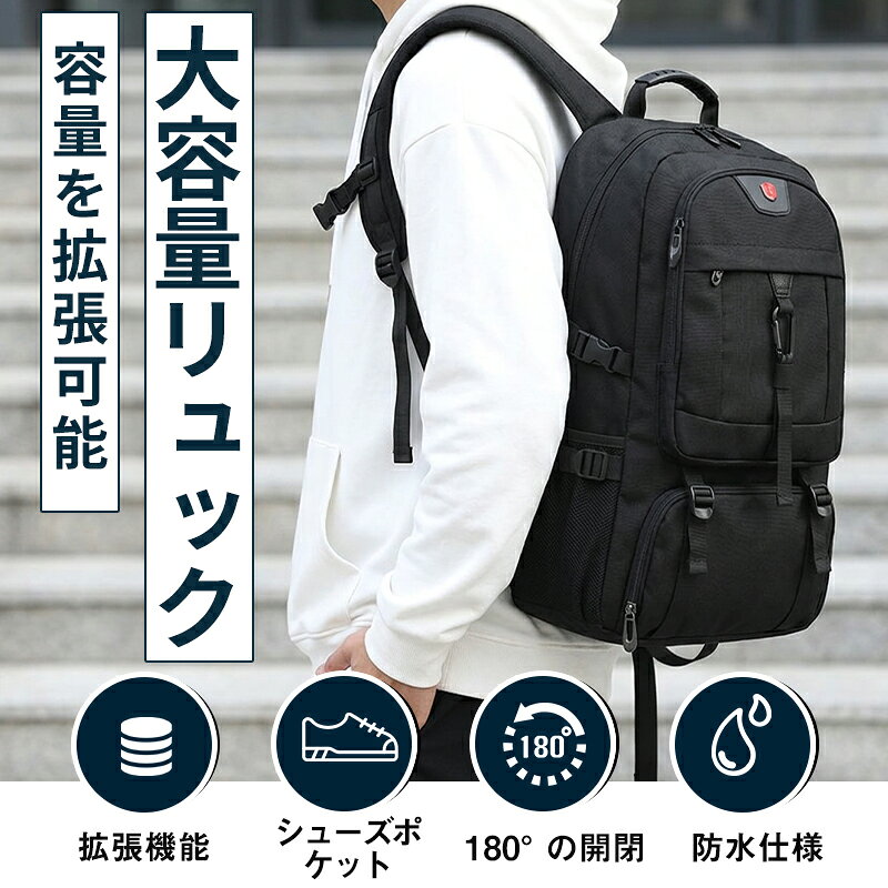 ★地震｜防災｜避難★爆安セール5,120円〜★ ビジネスリュック メンズ レディース リュック 大容量 拡張 リュックサック PC 背面ポケット 盗難防止 軽量 バックパック 機内持ち込み 通勤 通学 バッグ おしゃれ 旅行バッグ 収納 メンズバック 出張 旅行 usbポート anderis-10007911 anderis公式ショップ サンプル画像2