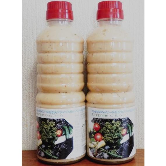 【月に一度のお取り寄せ】ジョセフィーヌドレッシング　500ml　2本セット　予約注文　送料無料　まとめ..