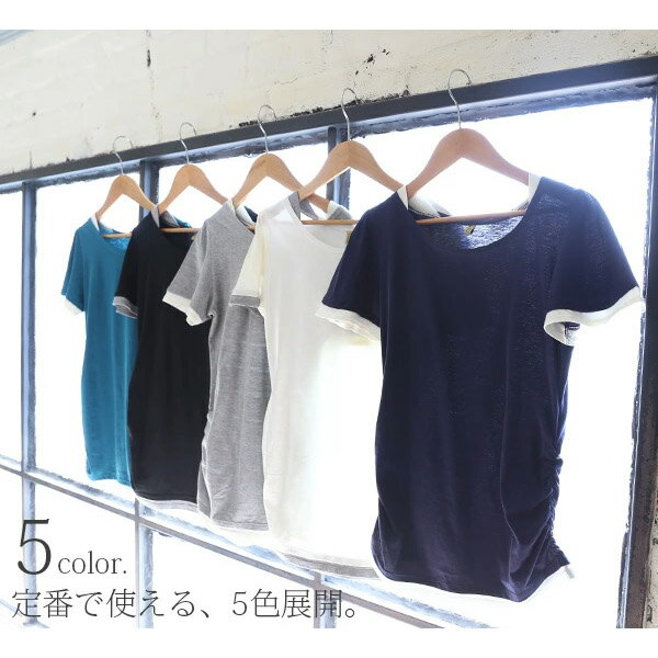 【今だけお得！限定割引プライス】 カットソー tシャツ レディース 半袖 フェイク...