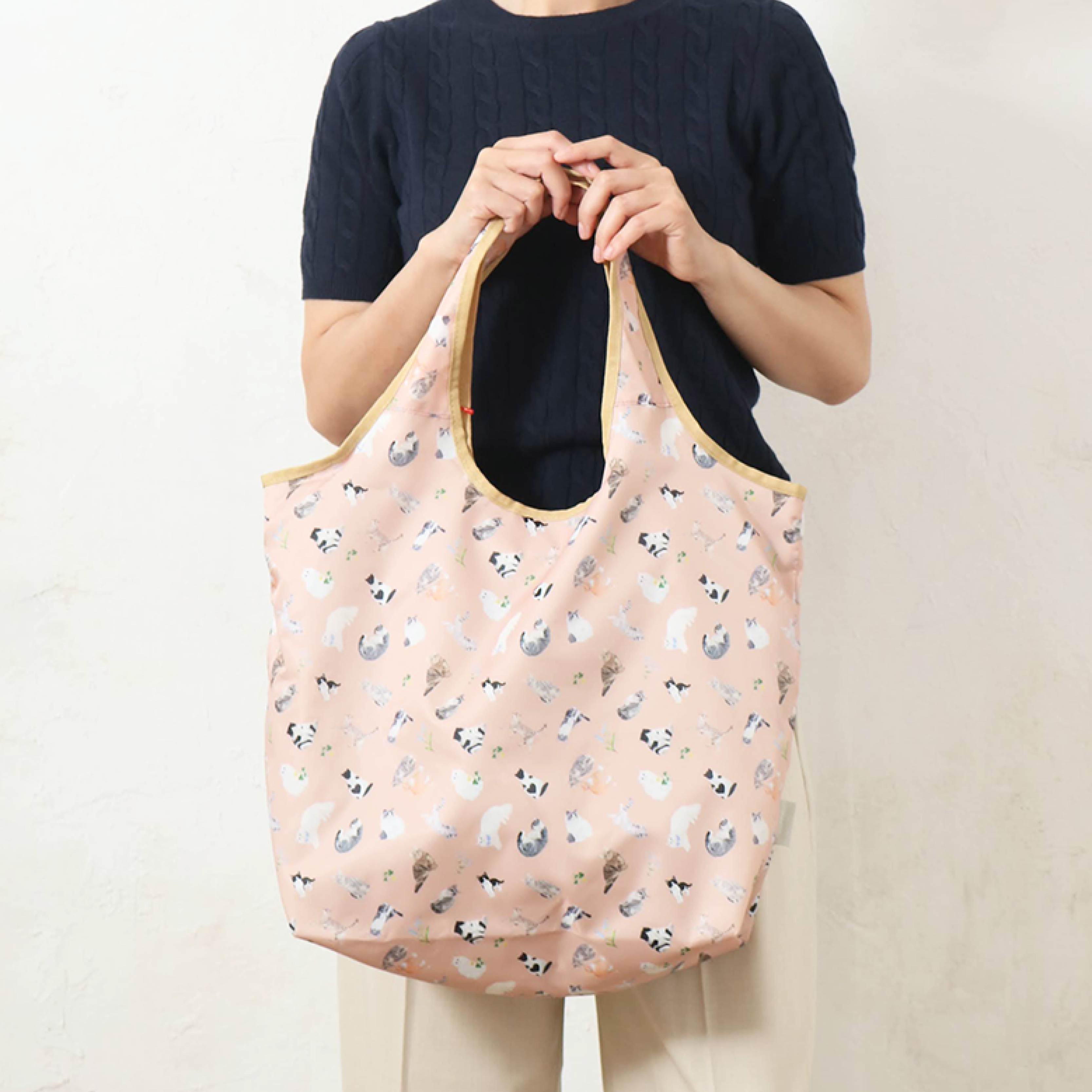 樂天商城 - 保冷保温エコバッグ BAG バッグ レディース メンズ 男女兼用 ユニセックス プレゼント おしゃれ お洒落 トレンド 映え アイボリー ブラック ピンク ブルー 春 夏 [M便 10/10]