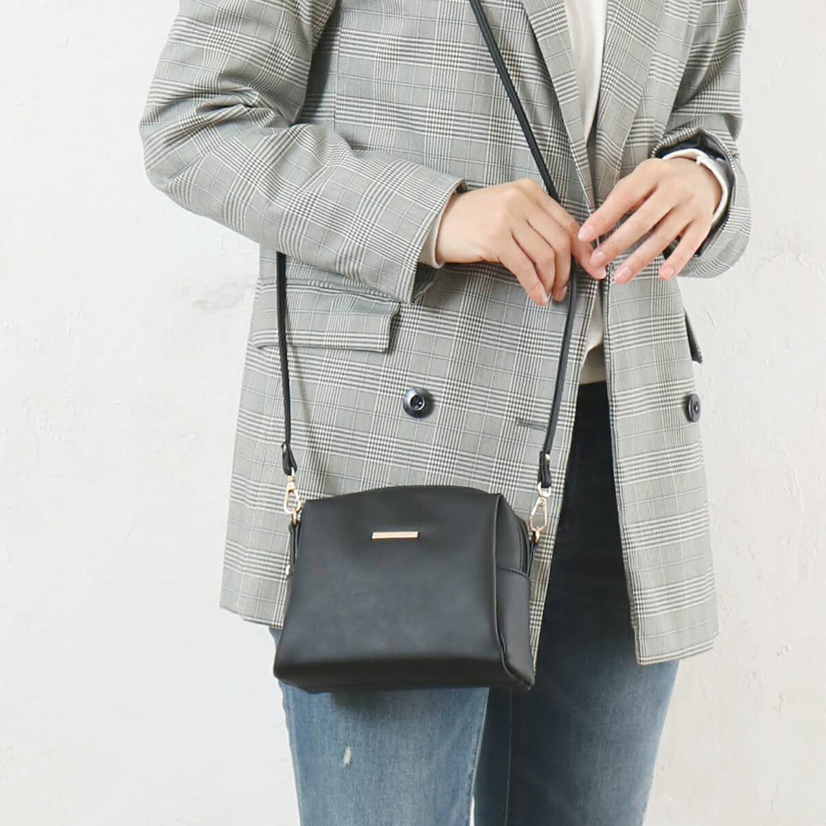 Rakuten - マチ広ミニポシェット BAG バッグ レディース メンズ 男女兼用 ユニセックス プレゼント おしゃれ お洒落 トレンド 映え バッグ ブラック ボルドー ブロンズ ヒョウ ゼブラ 秋 冬 25aw AW メール便不可
