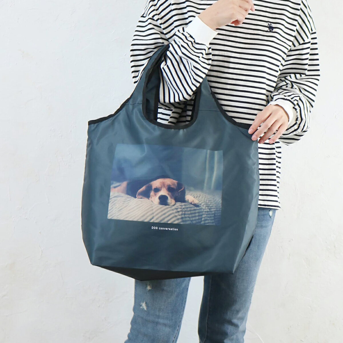 樂天商城 - DOGDAY保冷保温コンパクトエコバッグ BAG バッグ レディース メンズ 男女兼用 ユニセックス プレゼント おしゃれ お洒落 トレンド 映え バッグ ビーグル シーズー シュナウザー 秋 冬 25aw AW メール便不可