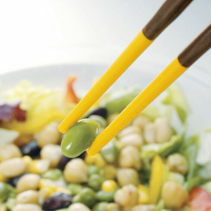 〔 マーナ すべらずつかめるシリコーン菜ばし 〕 キッチンツール シリコン菜箸 シリコーン シリコン 菜ばし 菜箸 箸 さいばし 30cm 食洗機対応 調理器具 つかみやすい キッチン 調理 耐熱 イエロー/レッド キッチン雑貨 シンプル おしゃれ K690 marna 2