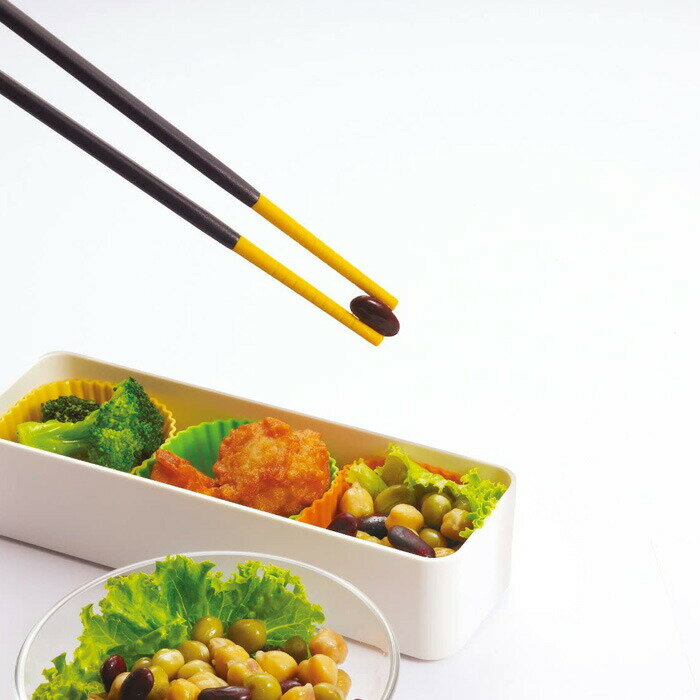 〔 マーナ すべらずつかめるシリコーン菜ばし 〕 キッチンツール シリコン菜箸 シリコーン シリコン 菜ばし 菜箸 箸 さいばし 30cm 食洗機対応 調理器具 つかみやすい キッチン 調理 耐熱 イエロー/レッド キッチン雑貨 シンプル おしゃれ K690 marna 3
