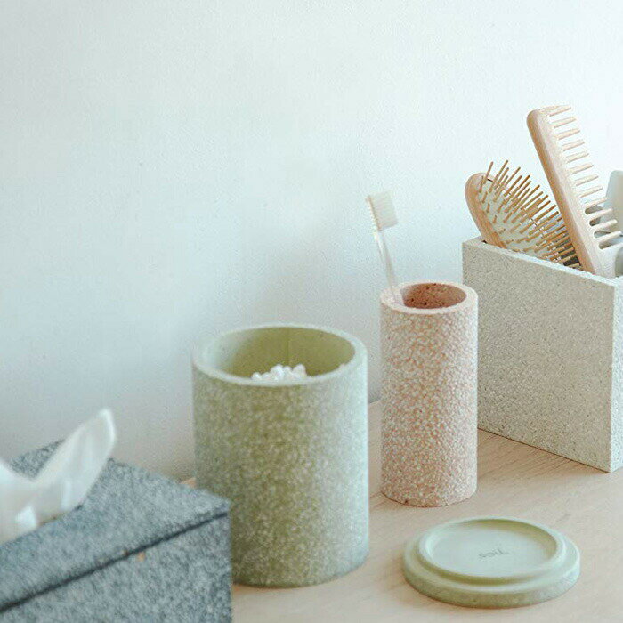 【レビュー特典】 soil ソイル 〔 ペーパータオルボックス 〕 PAPER TOWEL BOX 珪藻土 吸湿 調湿 除湿 消臭 脱臭 湿気とり 吸収 自然素材 リビング キッチン 厚手 キッチンペーパー 国産珪藻土 おしゃれ インテリア 収納 日本製 ギフト プレゼント