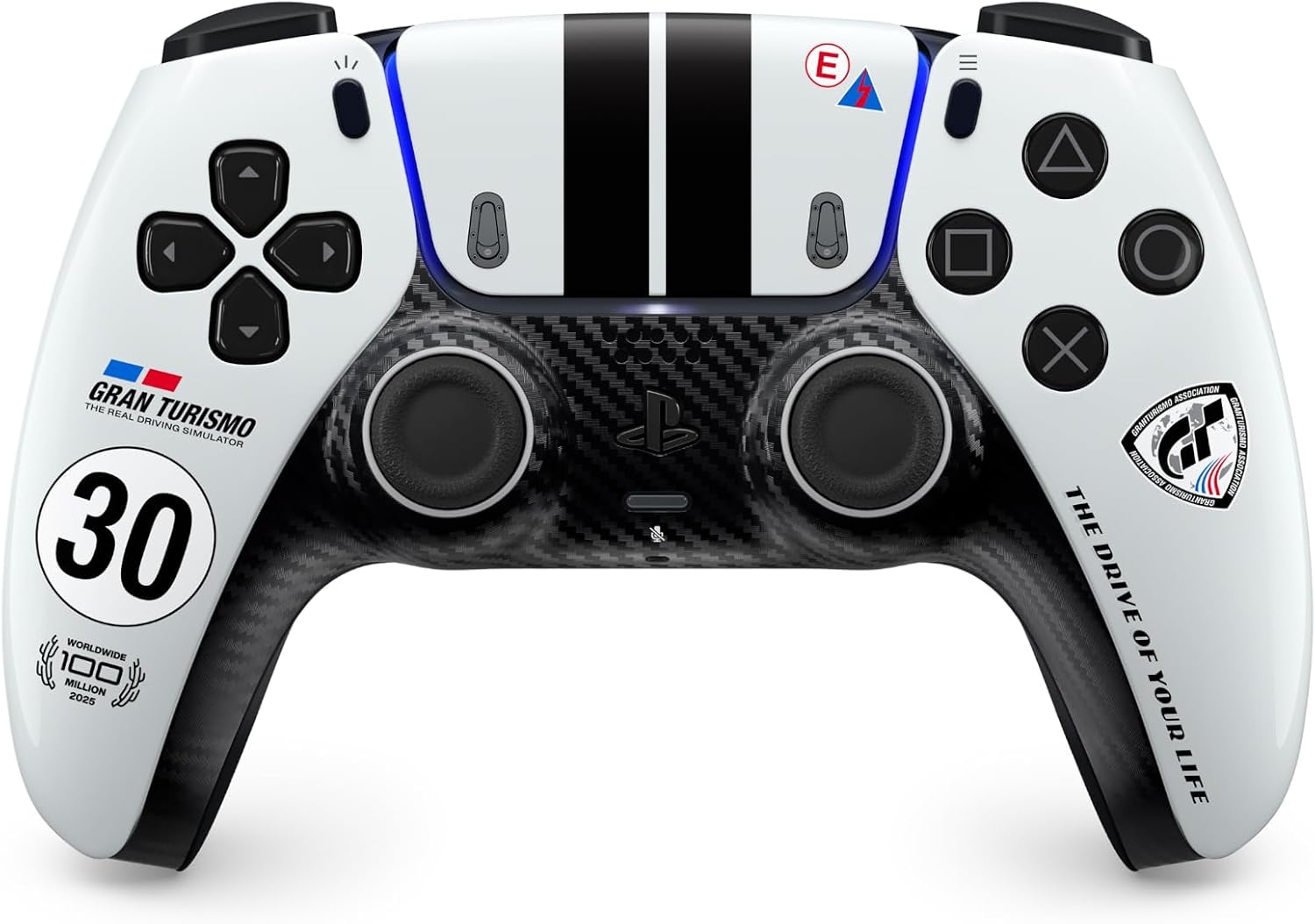 ■DualSense　商品説明 ★よりリアルなゲーム体験がここに ・ハプティックフィードバック *1 従来の振動モーターに代わり、新たに採用されたデュアルアクチュエーターで、より体感的なフィードバックを実現。 ゲーム内の状況に応じて変化する振動により、プレイヤーを取り巻く環境の質感から多彩な武器の反動まで、さまざまな感覚をその手の中で体感できます。 ・アダプティブトリガー*1 ゲーム内のアイテムやその状況に応じて、さまざまな強さや張力を体感。 弓の弦をギリギリと引き絞ったり、ハイスピードで走る車にブレーキをかけたりと、画面上で展開されるアクションを実感できます。 ★あなたの声と思いを伝えよう ・内蔵マイクとヘッドセット端子 内蔵マイクを使ってオンラインでチャットができます。 *2 また、3.5mmのヘッドセット端子につなぐことで、お手持ちのヘッドセットもご利用いただけます。音声入力のオンオフは専用のミュートボタンで瞬時に切替可能です。 ・クリエイトボタン クリエイトボタンを使って、自慢のゲームプレイを録画したり、ライブストリーミング2したりできます。先駆的で好評を博したSHAREボタンは、クリエイトボタンとしてさらに進化。プレイヤーは自身のゲームプレイをもとに動画・画像コンテンツを制作したり、世界に向けてライブ配信したりできます。 ★ゲームアイコンが、あなたの手に ・快適な操作性 ツートンカラーのデザインに、直感的なボタンレイアウトを採用。より進化したスティックに加え、ライトバーも一新しました。 ・おなじみの機能 DualSense ワイヤレスコントローラーは、DUALSHOCK4の機能の多くを引き継ぎつつ、新世代のゲームプレイに向けて調整されています。 ・内蔵バッテリー USB Type-C *3を使用して、コントローラーを充電、接続できます。 ・内蔵スピーカー コントローラーから飛び出す高音質のサウンドエフェクトで、ゲームが新たな次元へ進化します。 ・モーションセンサー 内蔵する加速度センサーとジャイロスコープにより、対応するゲームでは、より直感的なモーションコントロールを楽しめます。 ★Appleデバイスでさらにゲームを楽しもう ・Bluetoothを使ったペアリング コントローラーは、対応するiPad、iPhone、MacまたはApple TV *4と、Bluetooth接続で直接ペアリングが可能。PlayStationならではの快適な操作性と精度を、ゲーム体験にもたらします。 さらには、対応するゲームではコントローラーのタッチパッドやモーションセンサー機能アダプティブトリガーを体験することができます。 ・数多くのゲームに対応 DualSense ワイヤレスコントローラーは、Apple Arcadeのゲームを含め、コントローラーに対応している圧倒的な本数のゲームをサポート。自宅でも外出先でもゲームを楽しむことができます。 ・PS Remote Play *5 PS Remote Playアプリ *5 を使用すれば、対応するPS5またはPS4用ゲームをiPad、iPhone、Macにストリーミングし、DualSense ワイヤレスコントローラーでプレイ可能。このアプリを使用するには、インターネット接続とPlayStation Networkのアカウントが必要です。 *1 本機能に対応したゲームでご体験いただけます。 *2 インターネット接続とPlayStation Networkアカウントが必要です。 *3 ケーブルは含まれません。コントローラーの接続または充電には、PS5 本体に同梱のUSBケーブルを使用します。 *4 macOS 11.3、iOS 14.5、iPadOS 14.5、tvOS 14.5以降を搭載したデバイスに対応しています。 *5 PS Remote Playには、Remote Playアプリ、最新のシステムソフトウェアがインストールされたPS5またはPS4本体、対応ゲームが必要です。