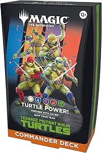3月発売 予約 マジック：ザ・ギャザリング ミュータント タートルズ 統率者デッキ 英語版