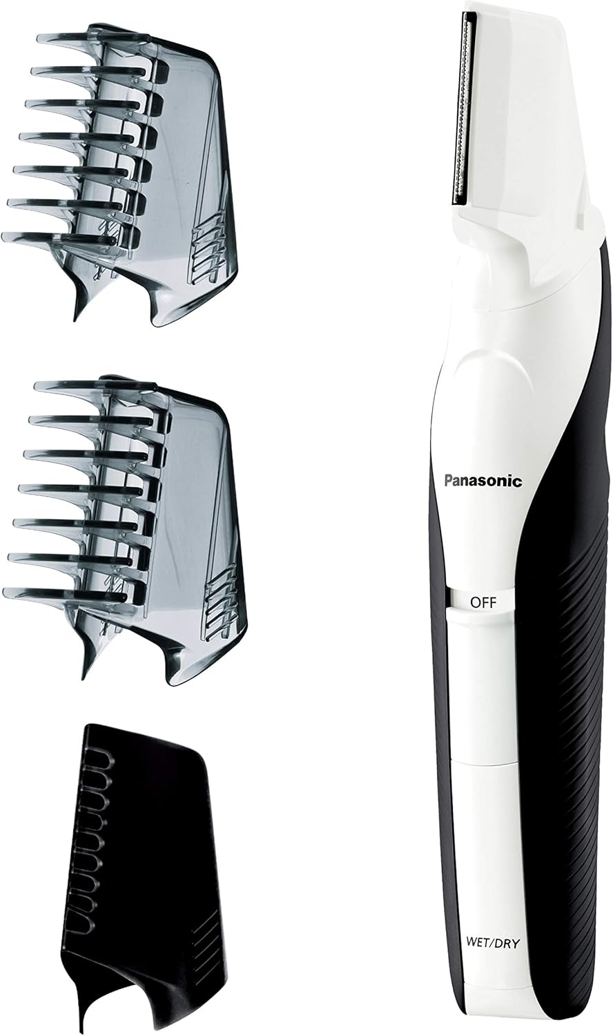 パナソニック ボディトリマー ボディシェーバー VIO対応 お風呂剃り可 メンズ 白 ER-GK60-W