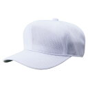 ZETT(ゼット) ZETT(ゼット) 六方ダブルメッシュキャップ BH132 野球 ホワイト 14SS