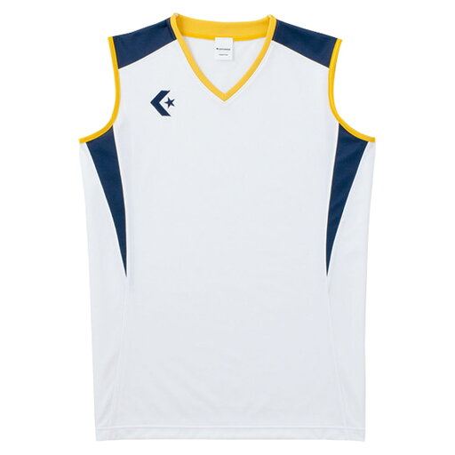 CONVERSE(コンバース) ウィメンズゲームシャツ CB351701 バスケットボール ホワイト/ネイビー 15SS CONVERSE(コンバース) ウィメンズゲームシャツ CB351701 バスケットボール ホワイト/ネイビー 15SS