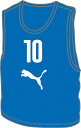 PUMA(プーマ) 920604 03 サッカー ビブスセット 10枚組(番号入り) 17Q2