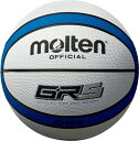 モルテン(Molten) BGR5WB バスケットボール5号球 GR5 ホワイト×ブルー 17SS