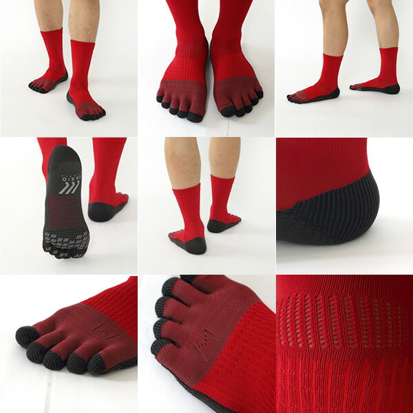 <ゆうパケット選択で2足まで送料無料>タビオスポーツ(TABIO SPORTS)フットボール用 5本指ソックスサッカーストッキング17SSネット注文 サッカー 用品 セール