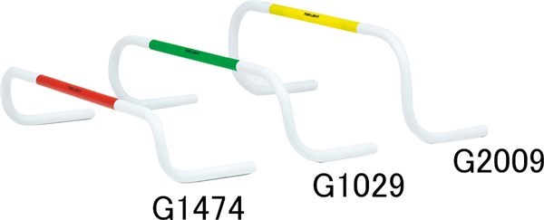 メーカー トーエイライト カテゴリー ガッコウキキ 分類 グッズ 商品名 TOEI LIGHT（トーエイライト）　G2009　バックウエイトハードルH25　17SS 品番 TOE-G2009 カラー・仕様・サイズ 5台1組 サイズ：幅69×高さ25cm 重さ：650g／台 材質：PVC（非フタル酸可塑剤使用） 台湾製 カラー：ホワイト/イエロー 商品説明 効率の良いサーキットトレーニングが可能。さらにハードル中央部にあるマークは集中力アップにも効果的で基礎トレーニングにおすすめです。倒れても起き上がる低重心構造。表面は持ちやすいグリップ加工。 　 　 　 　 　 　 　 　 ※この商品のカラーは、 ホワイト/イエロー となります。