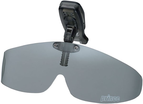 Prince（プリンス）　PSU650　154　テニス　帽子装着型偏光サングラス（サイドカバータイプ） グレー 17FW