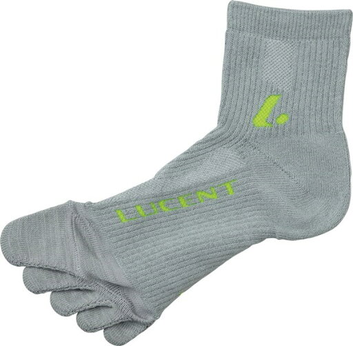 LUCENT(ルーセント) XLN3003 テニス 5本指ソックス メンズ グレー 17FW LUCENT(ルーセント) XLN3003 テニス 5本指ソックス メンズ グレー 17FW