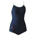FOOTMARK(フットマーク) 101504J1 08(ネイビー) スイミング 水着 ツーウェイ水着 白パイピング100〜150cm 18SS