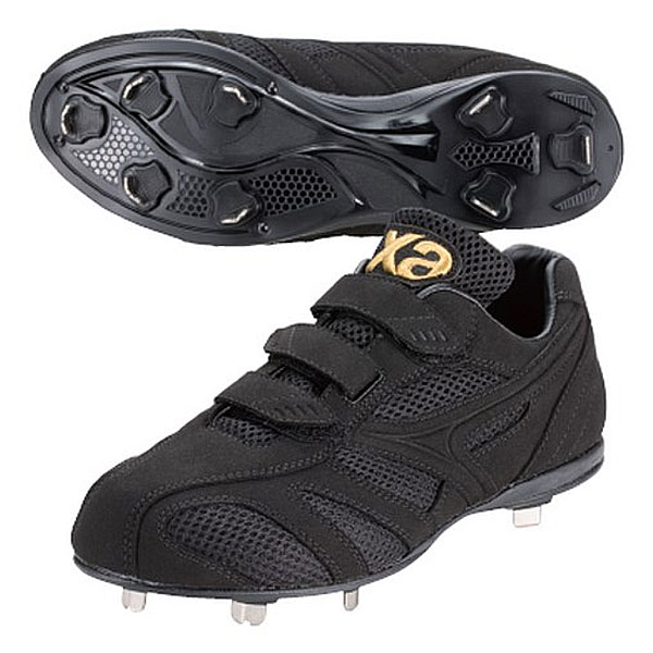 <限定クーポン発行中 11/27 01:59まで ブラックフライデー> ザナックス(XANAX) BS323CL 9090 野球 スパイク ベルト式 樹脂底スパ...