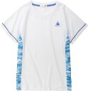 le coq sportif（ルコック）　QMWNJA07　WHT　マルチSP　Tシャツ　レディース 半袖シャツ　19FW