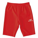 <受注生産品 納期約4週間 1着からOK> フィンタ(FINTA) FT6115 7100 レッド サッカー ショートスパッツ 20SS