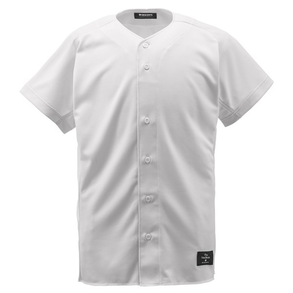 デサント（DESCENTE）　STD83TA　SWHT　野球　ユニフォーム　フルオープンシャツ　20FW