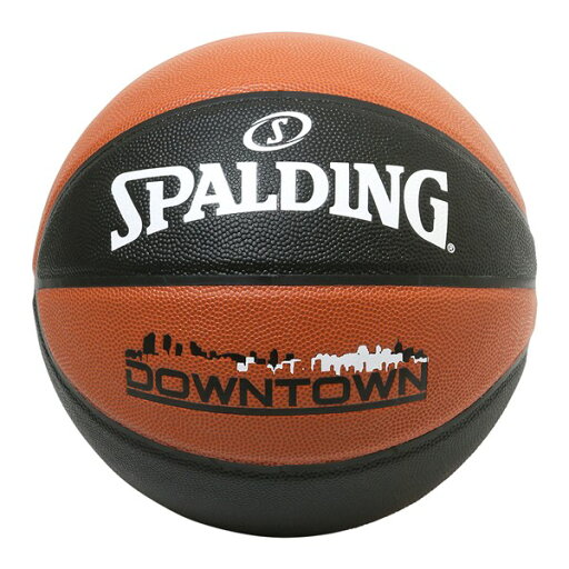 スポルディング (SPALDING) 76-715J バスケットボール ボール ダウンタウン コンポジット ブラウンブラック SIZE7 20FW スポルディング (SPALDING) 76-715J バスケットボール ボール ダウンタウン コンポジット ブラウンブラック SIZE7 20FW