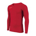 <限定クーポン発行中 7/19 20時~ お買い物マラソン> ガビック(GAViC) GA8351 RED サッカー ストレッチインナートップ ロングスリーブ 丸首 21SS
