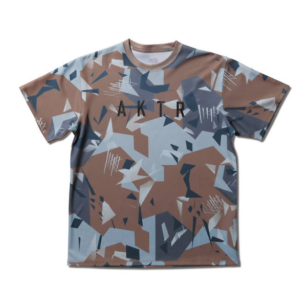 䂤pPbg@AKTRiAN^[j@221012005 BR@oXPbg{[@TVc@B.BALL POLYGON CAMO SPORTS TEE 21FW