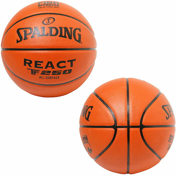 スポルディング （SPALDING） 77-080J バスケットボール ボール リアクト TF-250 FIBA JBA SIZE6 21FW