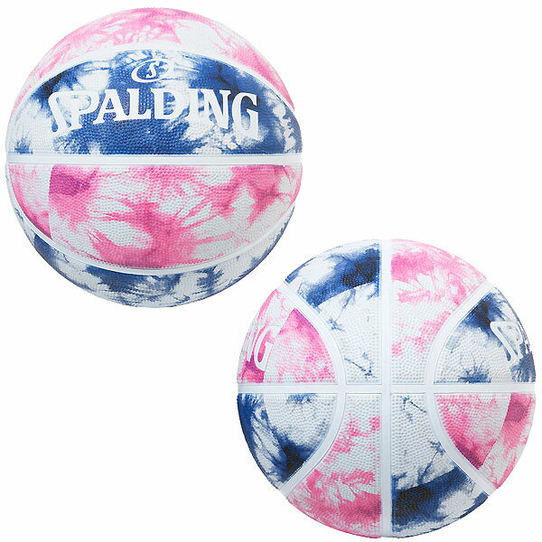 ＜限定クーポン発行中 12/11 01:59まで 楽天スーパーセール＞ スポルディング （SPALDING） 84-498J バスケットボール ボール タイダイ オーセンティック SIZE6 21FW