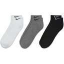 <限定クーポン発行中 7/26 01:59まで お買い物マラソン> ナイキ(NIKE) SX7670 964 マルチSP 3P エブリデイ クッション ロー ソックス 21HO
