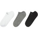 ナイキ(NIKE) SX7673 964 マルチSP 3P エブリデイ クッション ノーショウ ソックス 21HO(4)