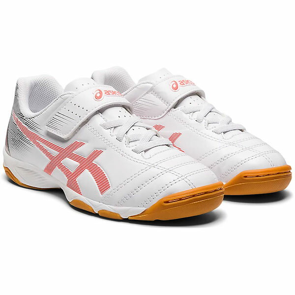 asics（アシックス）　1104A044 101　フットサル　ジュニア インドアトレーニングシュ-ズ　JUNIOLE 6 IN　ジュニオーレ 6 IN　21AW＜今ならナンバーシールプレゼント中！＞