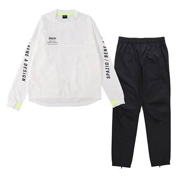 SPAZIO(スパッツィオ) GE0836 01 サッカー フットサル トレーニングウエア ピステ ジャージ 上下セット 22SS