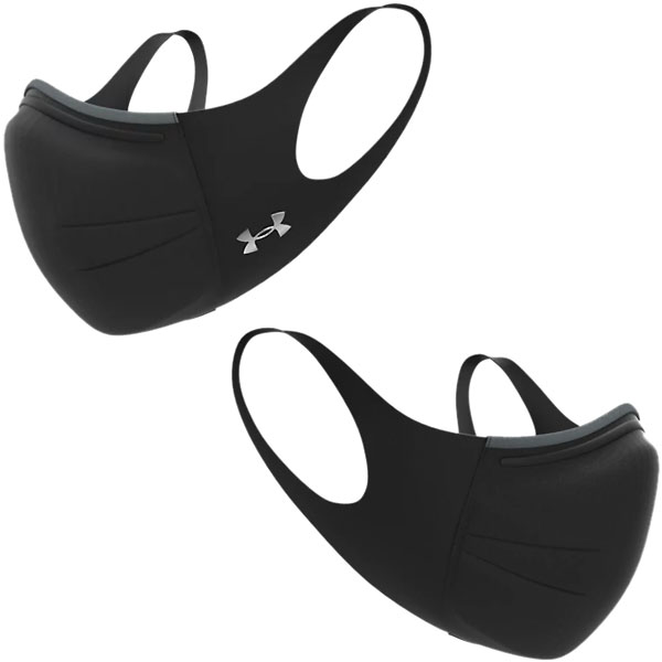 ＜6/1 24h限定クーポン発行中 ワンダフルDay＞＜ゆうパケット送料無料＞アンダーアーマー UNDER ARMOUR 1372228 001 マルチSP UA スポーツマスク フェザーウエイト 21FW