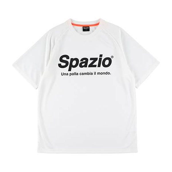 ＜限定クーポン発行中 1/29 01:59まで お買い物マラソン＞ SPAZIO（スパッツィオ） GE0782 01 サッカー フットサル ジュニア ロゴ S/S プラシャツ 22SS