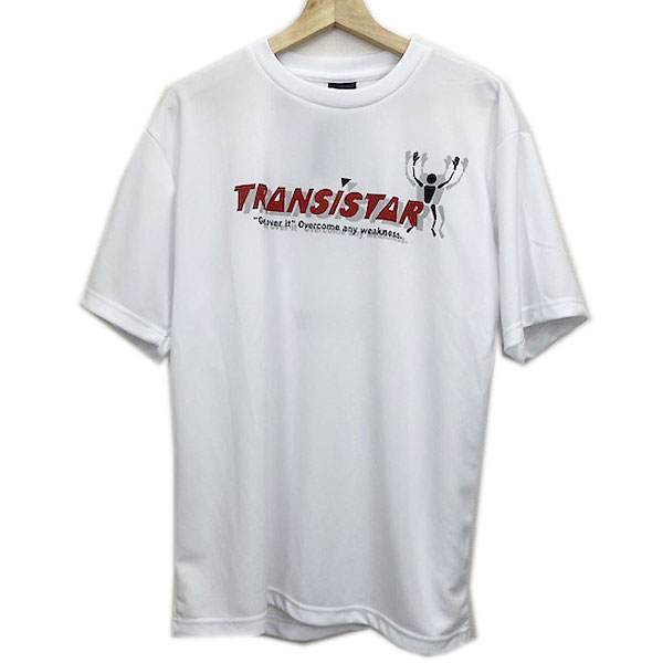 TRANSISTAR（トランジスタ）　HB22TS07 WHTRED　ハンドボール　半袖 ドライTシャツ HandsUp 22SS