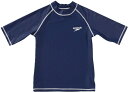 Speedo(スピード) SD65J15 NB スイミング 水着 ジュニアハーフスリーブラッシュガード 17FW